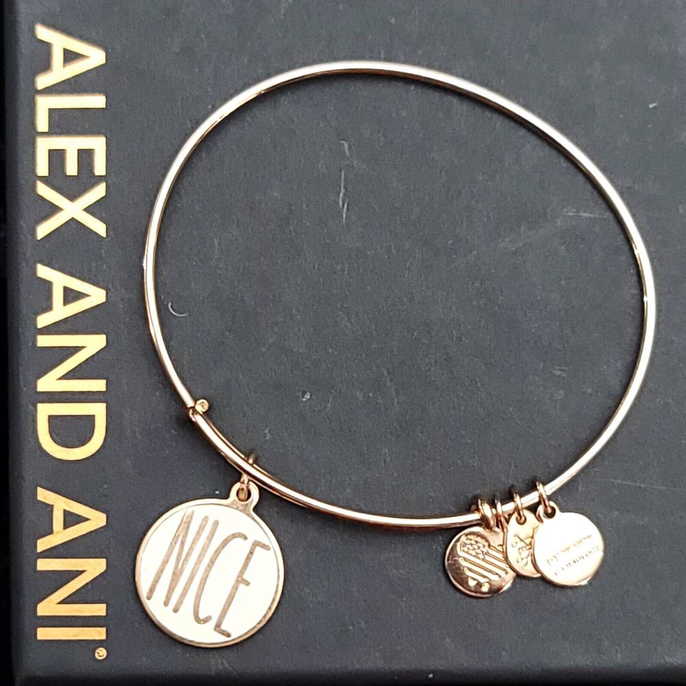 Alex and Ani Naughty Or Nice Charm Bracelet